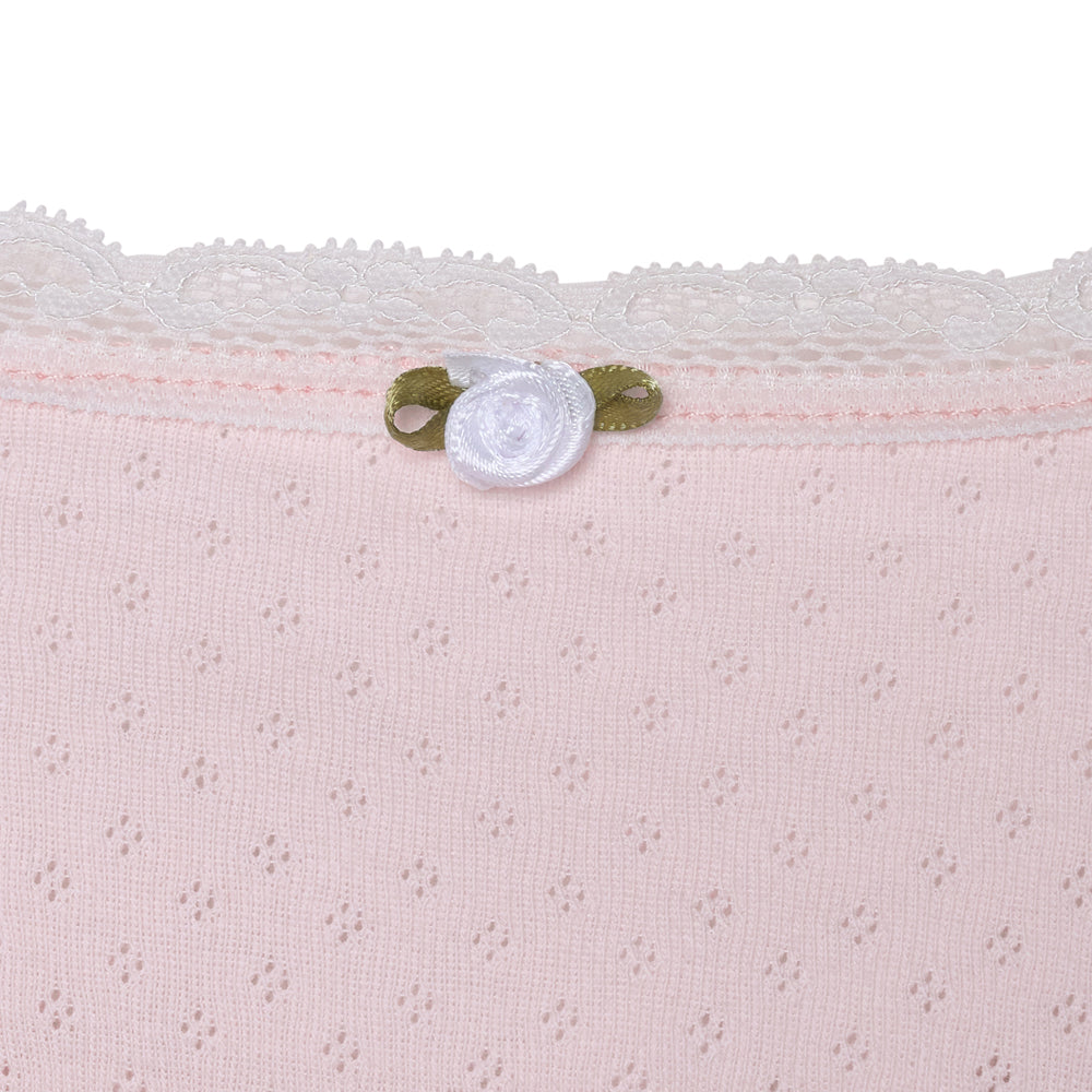 Pointelle Crop Top- Cotton Candy - The NAP Co. - image 2