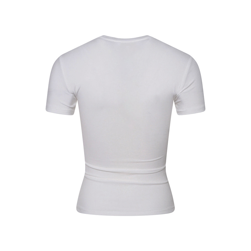 Ribbed T-shirt