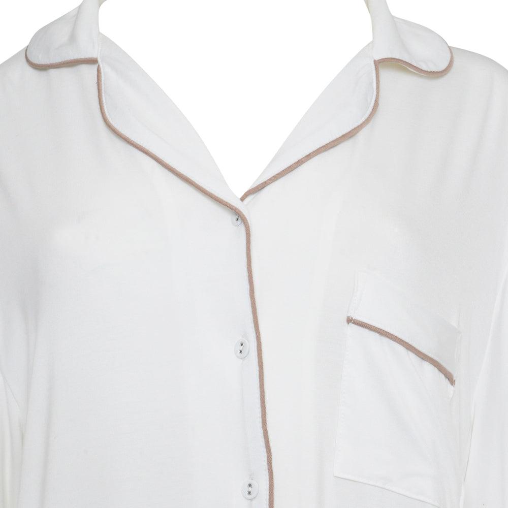 Rayon Stretch Short Set - Dove - The NAP Co.